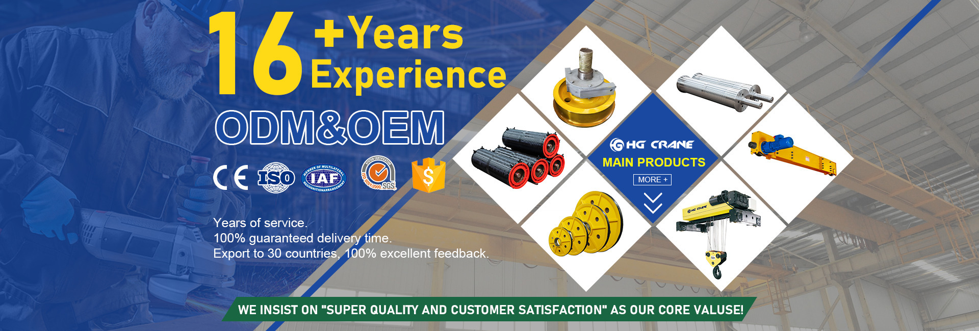 Quality Crane Wheels factory