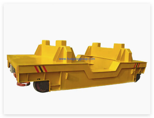 Iron Heat Resistance Molten Steel Ladle Transfer Car Capacity Specifications Including 150t 300t 450t