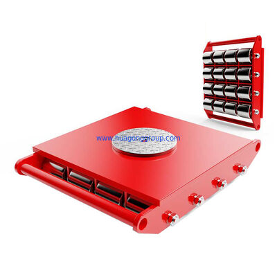 Steel and PU Wheels Machinery Skate Trolley Heavy Duty Warehouse Equipment Moving Machine Transport Cargo Tank Trolley