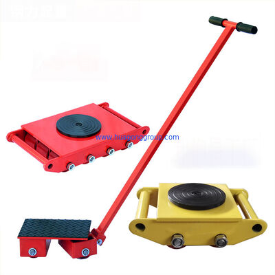 Voltage 220 V Industrial Moving Equipment PU Wheels Machinery Skate Dolly Cargo Mover Roller Construction works