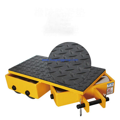 23 KG Weight CRA Series Small Warehouse Cargo Trolley Moving Skate Transport Platform Roller Tank Trolley Roller Skid