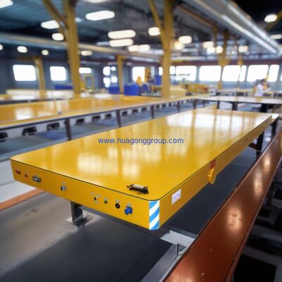 Construction works Overall Dimensions 4000 2500 Battery Powered Electric Tool Cart Trackless Flat Car Transport 40 Tons Truck