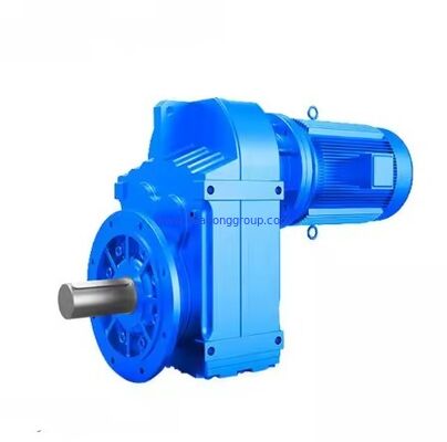 Flange Hollow Shaft Heavy Duty F Series Parallel Shaft Helical Worm Gear Motor Speed Reducer Durable Helical Gearbox