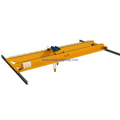 Ground Control and Remote Control Hook Overhead Crane 25tons 30 Ton 60 Ton Double Girder Span 32 Construction Crane