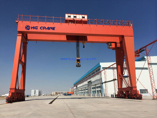 Power supply Customer Request Customized Span Legs Double Beam Mobile Gantry Cranes 40 Ton 50 Ton 60 Ton Options Offered