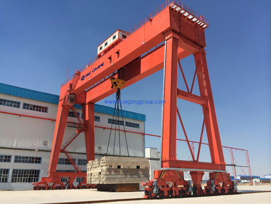 Power supply Customer Request Customized Span Legs Double Beam Mobile Gantry Cranes 40 Ton 50 Ton 60 Ton Options Offered