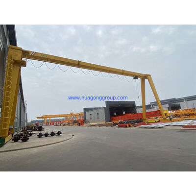Remote Controller and Ground Control Movable Lifting Workshop Adjustable Height Gantry Crane 20ton Construction Equipment Lift Height Adjustable