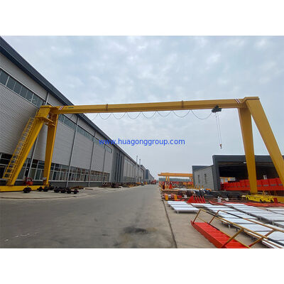 20 Ton Rated Loading Capacity Portable Mh Lift Height Adjustable Gantry Crane with Remote Controller and Ground Control