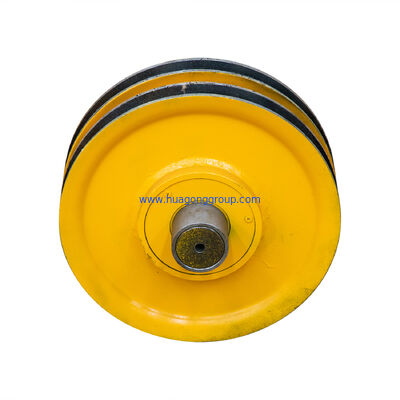 35 cast steel overhead gantry crane wire rope pulley for construction works heavy duty lifting equipment parts