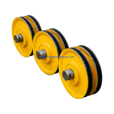 35 cast steel overhead gantry crane wire rope pulley for construction works heavy duty lifting equipment parts