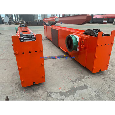 Electric hoist lifting mechanism single beam overhead crane max lifting load 5t electric motor drive eot beam end carriage