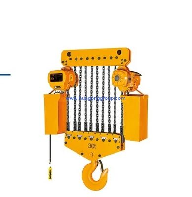 Max Lifting Height 6m Electric Chain Hoist 1 Ton 2 Ton 3 Ton 5 Ton 7.5 Ton Light Compact Chain Hoist OEM Avaliable