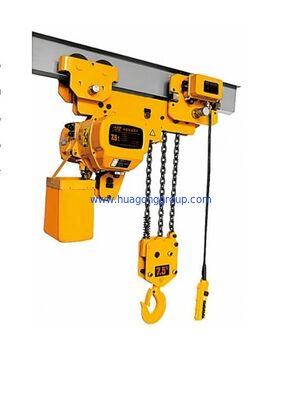 Max Lifting Height 6m Electric Chain Hoist 1 Ton 2 Ton 3 Ton 5 Ton 7.5 Ton Light Compact Chain Hoist OEM Avaliable
