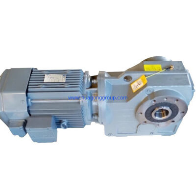 New100 Percent KA37 49 Point 79 Kilowatt Reducer Gear Motor 90 Degree Helical Bevel Gearbox AC Motor
