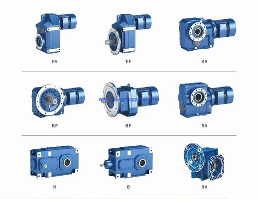 New100 Percent KA37 49 Point 79 Kilowatt Reducer Gear Motor 90 Degree Helical Bevel Gearbox AC Motor
