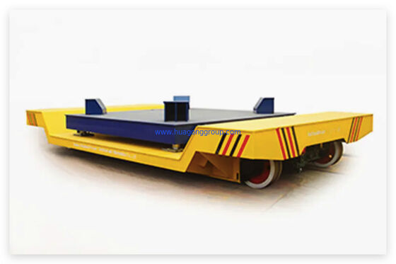 Iron Heat Resistance Molten Steel Ladle Transfer Car Capacity Specifications Including 150t 300t 450t