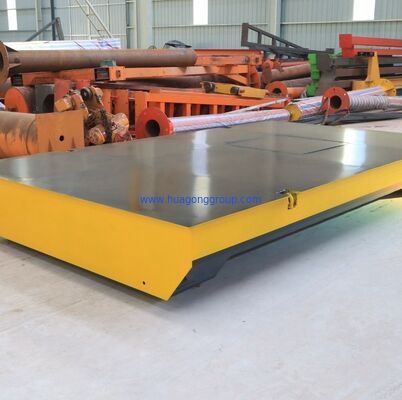 3500 W Trackless Universal Electric Flat Car 3 Tons 10 Tons 20 Tons Mobile Handling Flat Car Table Size 2000 2000 600