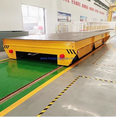 Food Beverage Trackless Electric Flat Car 10 Tons 20 Tons 30 Tons Battery Lift and Transverse Movement Technology
