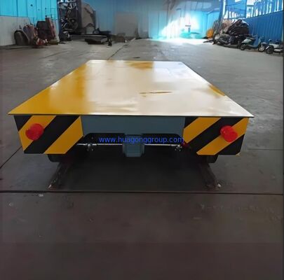 200 KG Steel Coil Transfer Car Electric Remote Control Slip Contact Line Powered Track Flat Car Ground Rail Transport Linear Voltage 380 V