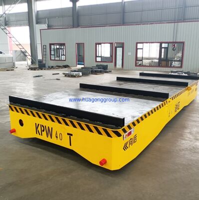 380 V Electric Floor Car Trackless Small 10 Tons Indoor Workshop Transport Car Battery Universal Remote Control Flat Car