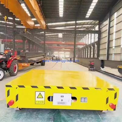 Retail 5 Tons Electric Flat Car 10T Workshop Transport Handling Flat Car 3 Tons 20T Trackless Universal Remote Control Flat Car