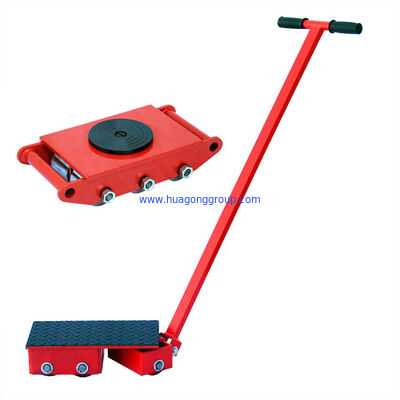 Voltage 220 V Industrial Moving Equipment PU Wheels Machinery Skate Dolly Cargo Mover Roller Construction works