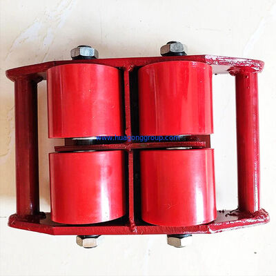 3500 W Heavy Duty Cargo Trolly Trailer Machine Dolly Skate Movers with Turn Table Table Size 2000 2000 600 Equipment Moving