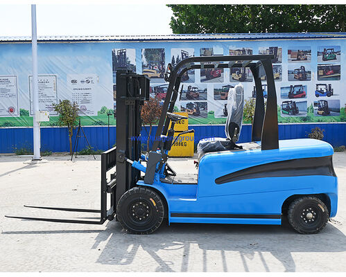Fork Specifications 1220x125x50mm Hydraulic Side Shifter Electric AWD Forklift 2 Tons 3 Tons Fully Automatic Lithium Battery