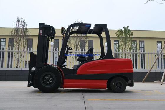 Fork Specifications 1220x125x50mm Hydraulic Side Shifter Electric AWD Forklift 2 Tons 3 Tons Fully Automatic Lithium Battery