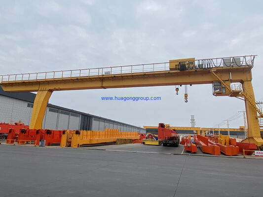 Power Supply Clients Requirments L Type Single Girder Overhead Hoist Hook Grab Gantry Cranes Outdoor With Work Duty A3 A5 5~50ton