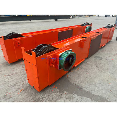 Span 3-16m HUAGONG Max Single Beam Lifting Load 5t Roller Overhead Crane End Carriage Customized to Clients Requirements