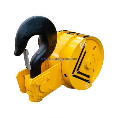 1000 kg Load Capacity Overhead Crane Hook Featuring Safety Latch Suitable for Gantry Cranes from 3.2ton to 100ton