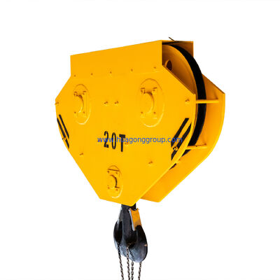 1000 kg Load Capacity Overhead Crane Hook Featuring Safety Latch Suitable for Gantry Cranes from 3.2ton to 100ton