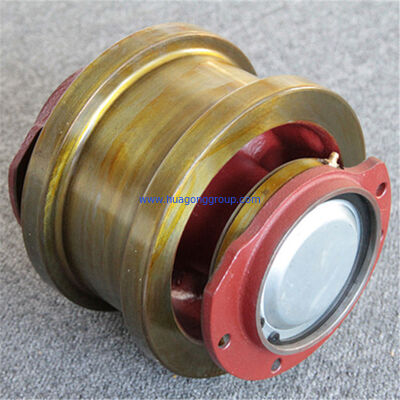 Includes Thread Guards Cast Iron Overhead Gantry Crane Wheel Diameter 500 mm Forging Rollers