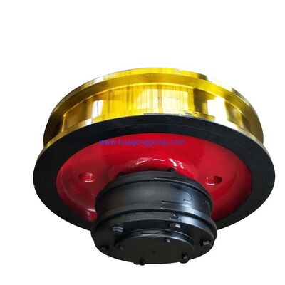 Standard Size Cast Iron Crane Wheel Diameter 300 2300mm Forging Overhead Gantry Crane Ce Certificated Approved