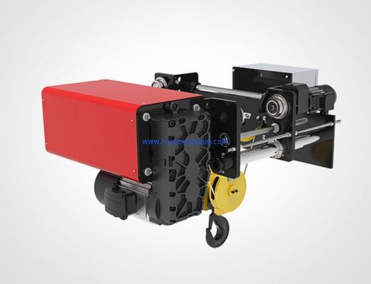 Steel Overhead Crane Parts Electric Wire Rope Hoist Capacity 0.5-80t Fabricated According LSO GB FEM DIN BS Standards