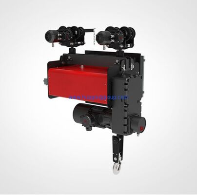 Steel Overhead Crane Parts Electric Wire Rope Hoist Capacity 0.5-80t Fabricated According LSO GB FEM DIN BS Standards