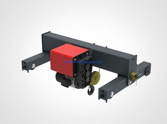 Steel Overhead Crane Parts Electric Wire Rope Hoist Capacity 0.5-80t Fabricated According LSO GB FEM DIN BS Standards