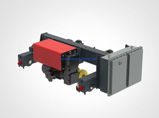 6 Ton Load Capacity Overhead Crane Parts Electric Wire Rope Hoist Fabricated According To LSOGB FEM DIN BS Standards