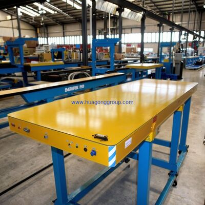 Construction works Overall Dimensions 4000 2500 Battery Powered Electric Tool Cart Trackless Flat Car Transport 40 Tons Truck