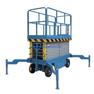 construction works self propelled elevator mobile scissors electric hydraulic aerial work climbing car equipment