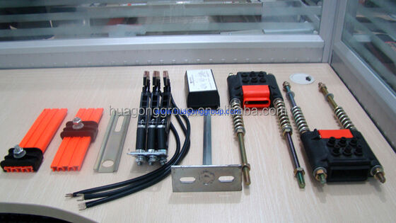 Voltage AS NEED PVC Insulation Material Crane Dedicated Seamless Sliding Contact Wire 3P70A Crane Busbar