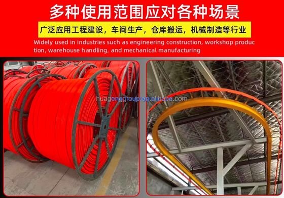 Voltage AS NEED PVC Insulation Material Crane Dedicated Seamless Sliding Contact Wire 3P70A Crane Busbar
