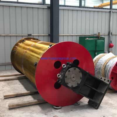 Construction works Versatile Electric Hoist Wire Rope Drums Designed for Warehouses and Workshop Environments