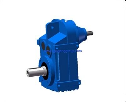 Flange Hollow Shaft Heavy Duty F Series Parallel Shaft Helical Worm Gear Motor Speed Reducer Durable Helical Gearbox