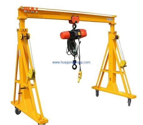 Hand Winch Height Adjustable Gantry Crane 0.5t 1t 2t 3t 5ton