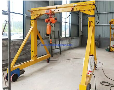Hand Winch Height Adjustable Gantry Crane 0.5t 1t 2t 3t 5ton