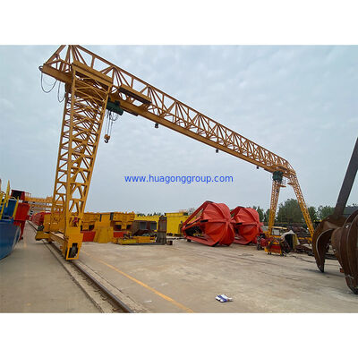 Remote Controller and Ground Control Movable Lifting Workshop Adjustable Height Gantry Crane 20ton Construction Equipment Lift Height Adjustable