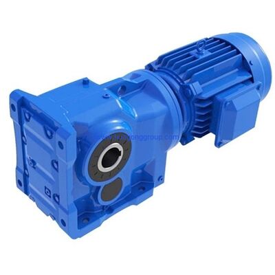 New100 Percent KA37 49 Point 79 Kilowatt Reducer Gear Motor 90 Degree Helical Bevel Gearbox AC Motor