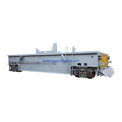 150t Cast Iron Molten Steel Railroad Hot Metal Ladle Transfer Vehicle 120T 100T Industrial Heavy Duty Vehicle